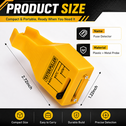 🔧⚡ Fuse Tester & Extractor – 2-in-1, Adjustable, Easy Blown Fuse Detection!