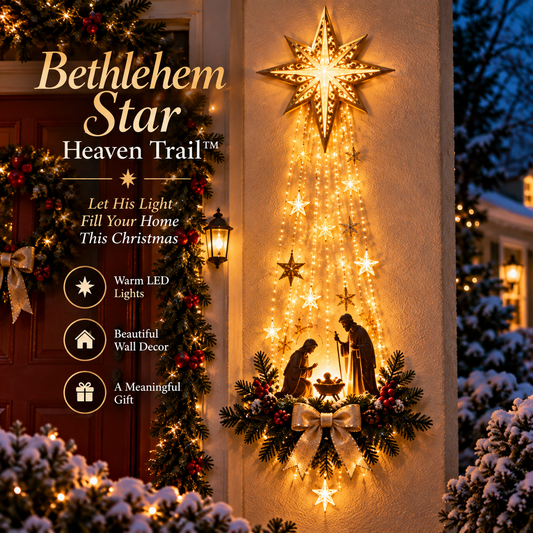 🎁Last Day 49% OFF✨Nativity Wall Light — Warm Golden Glow for a Meaningful Christmas