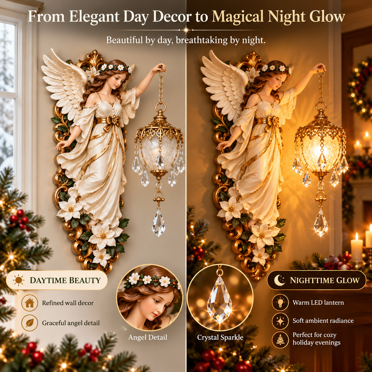 Guardian Angel Christmas Light – A Symbol of Hope, Love & Protection