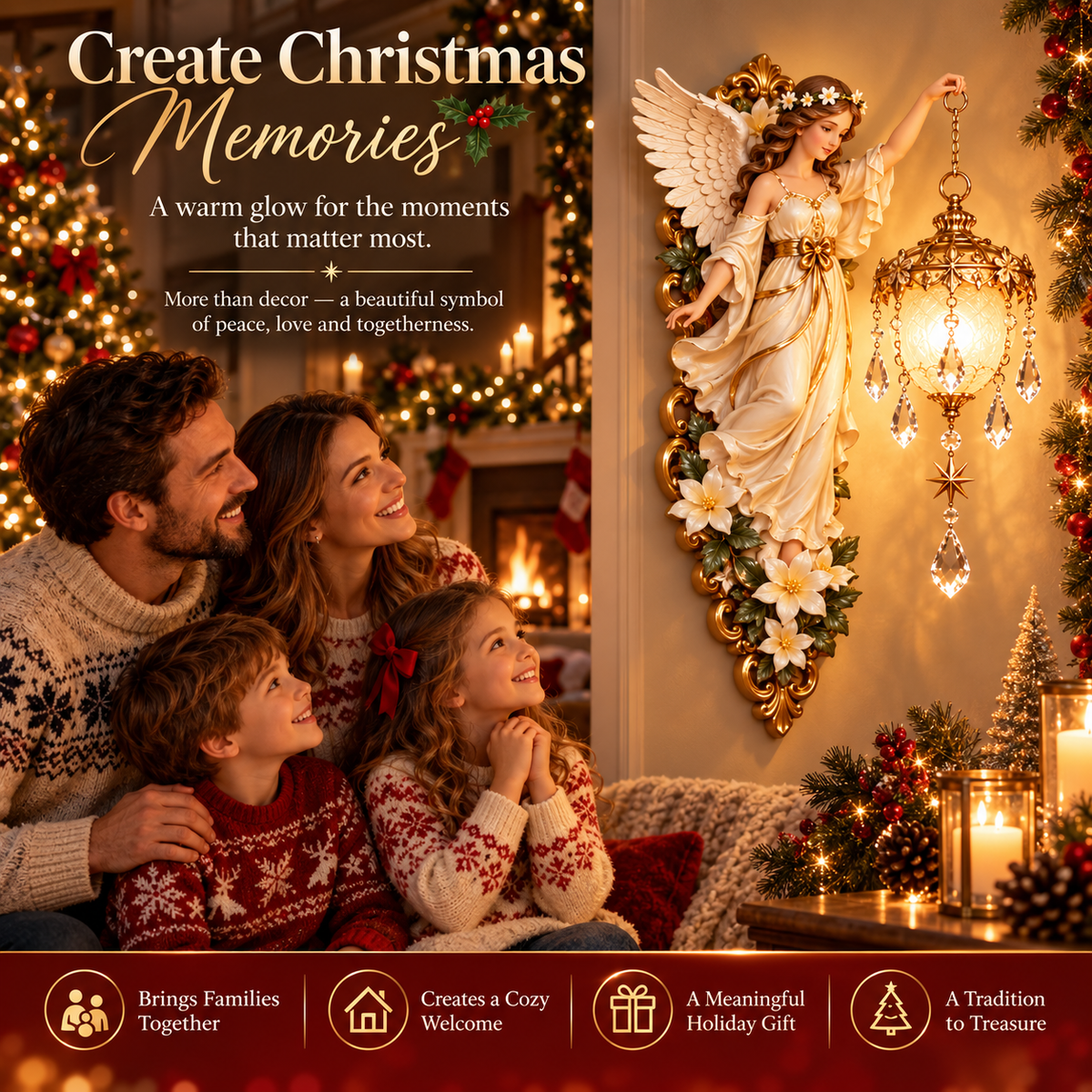 Guardian Angel Christmas Light – A Symbol of Hope, Love & Protection