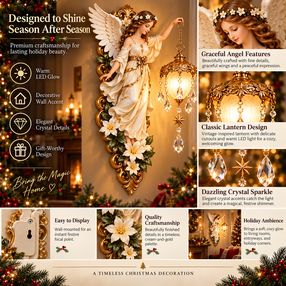 Guardian Angel Christmas Light – A Symbol of Hope, Love & Protection