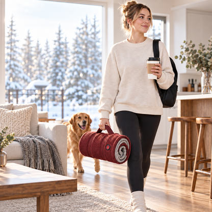 🔥 Wearable Heated Blanket – Cozy Hands-Free Warmth