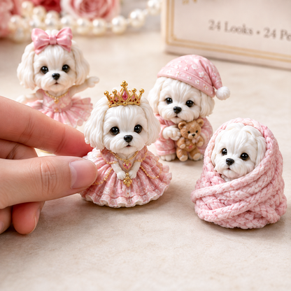 ⏰ 50% Off Sale 🐩 24 Days of Maltese Style™ Advent Calendar