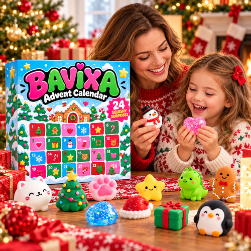 🎄 24-Day Squishy Advent Calendar – A New Surprise Every Day