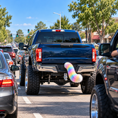 🐾 LED Animal Tail for Trucks – Funny Swaying Hitch Accessory for Pickups & Lifted Trucks