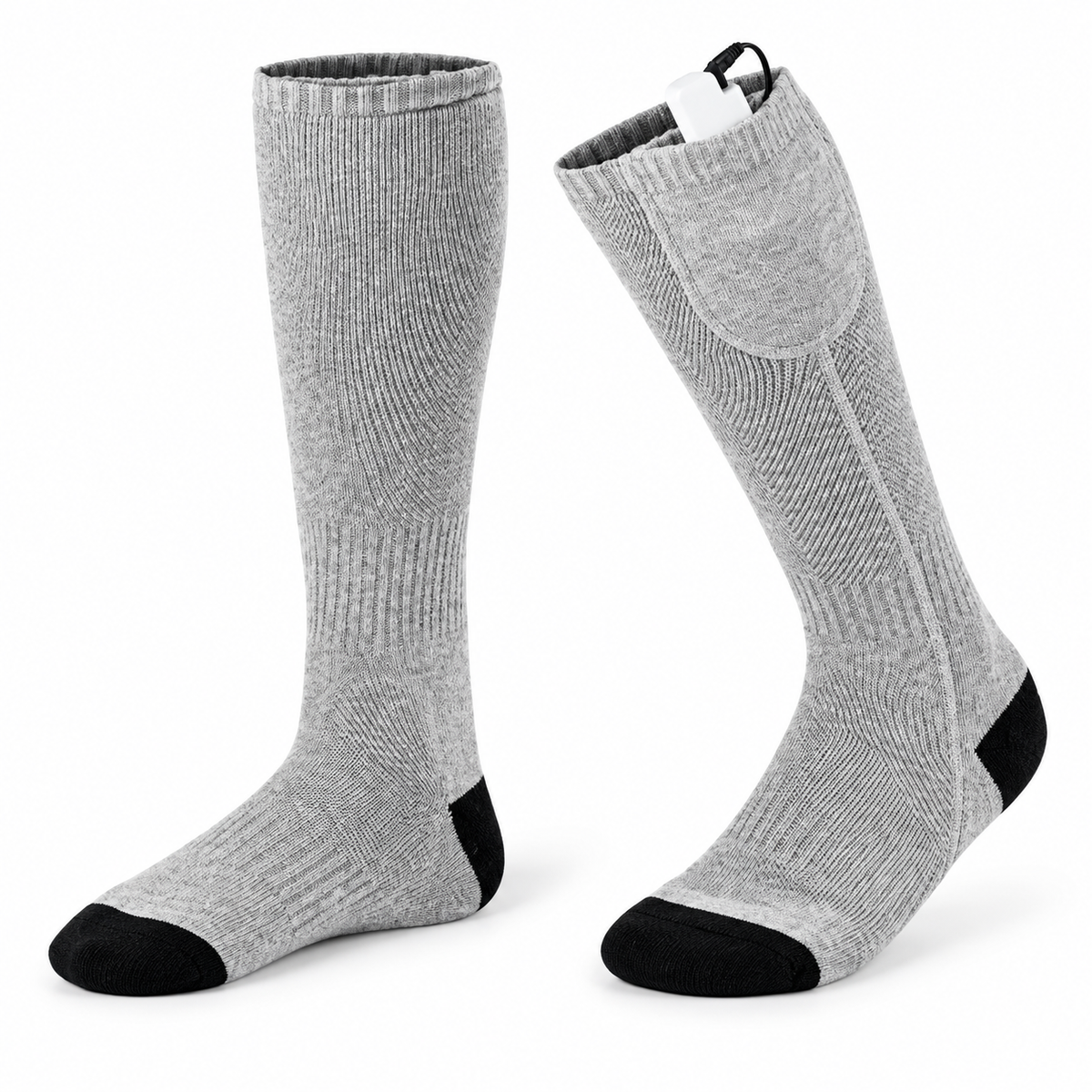 🔥 Rechargeable Heated Socks – 3-Level Electric Warming Socks for Winter