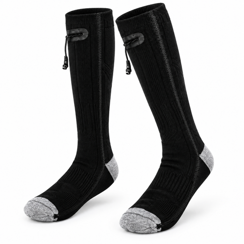 🔥 Rechargeable Heated Socks – 3-Level Electric Warming Socks for Winter
