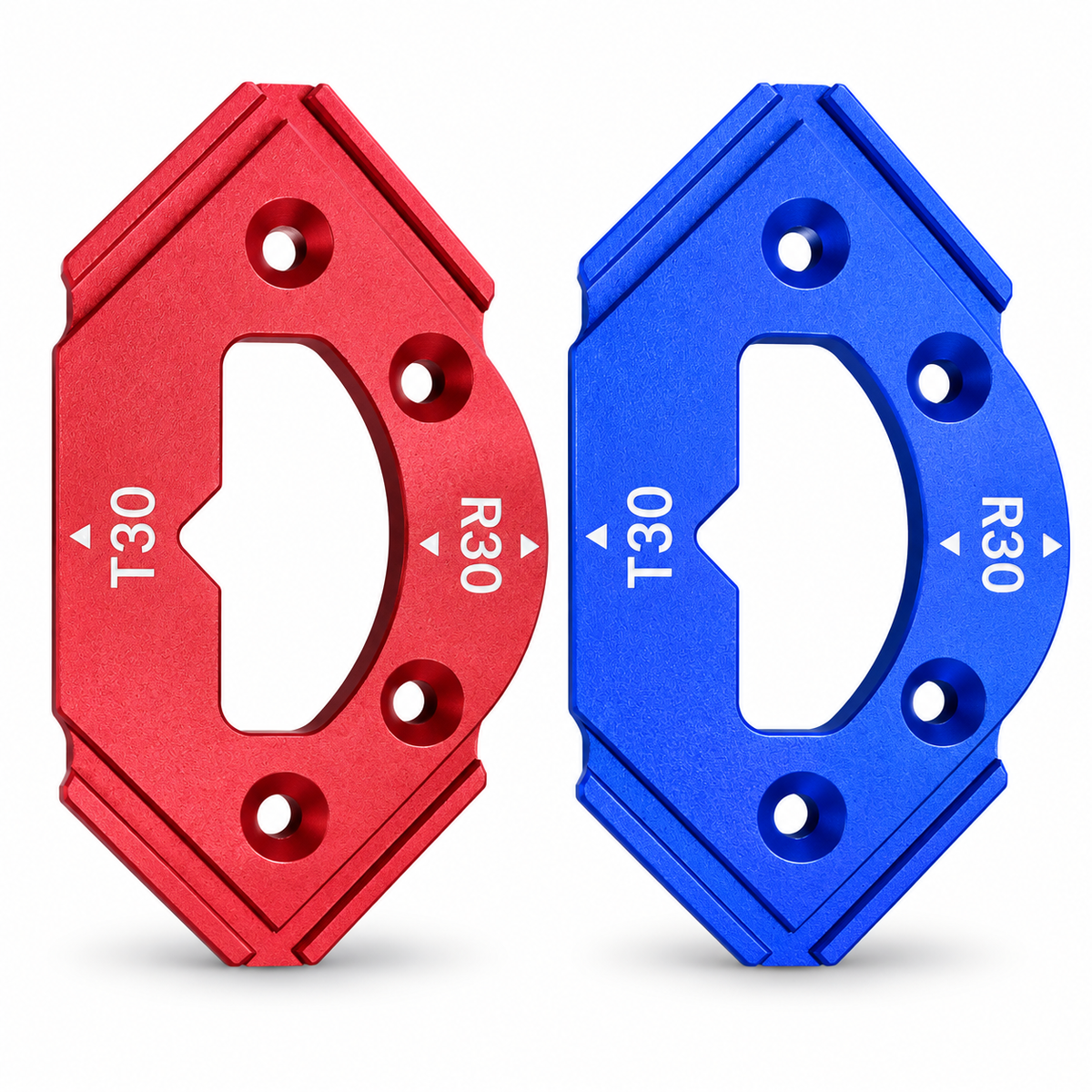 7-Piece Aluminum Router Radius Jig Set – 3-in-1 Corner Routing Template