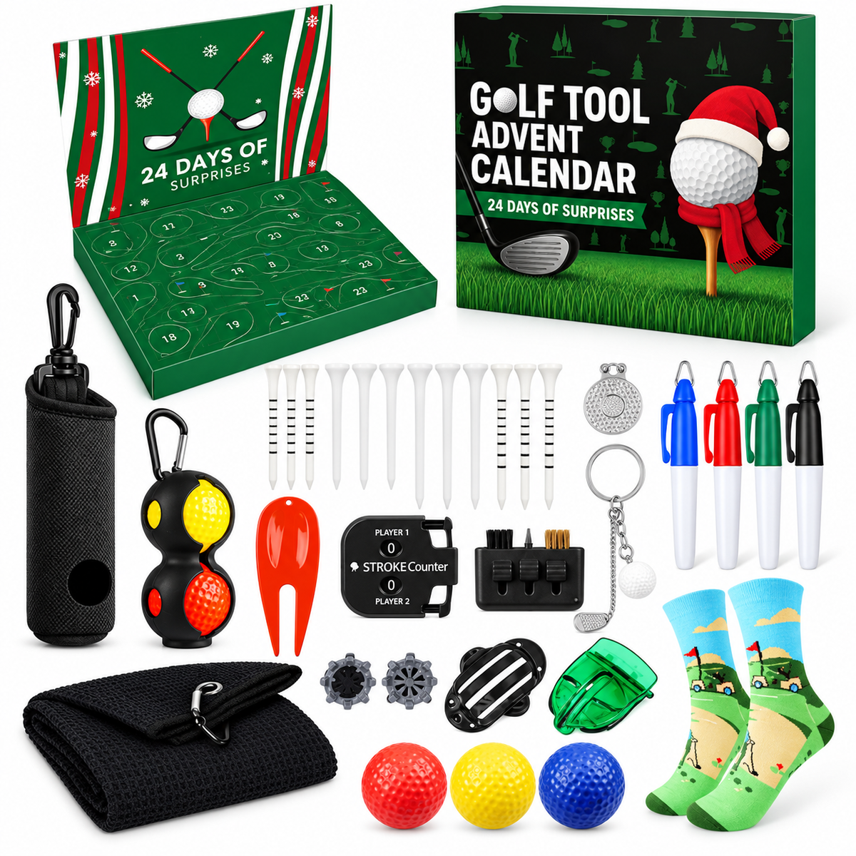 🎄 2026 Golf Advent Calendar Pro – 24 Days of Golf Surprises