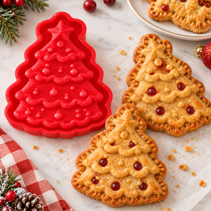 🎄 Christmas Hand Pie Mold Collection – Press, Fill & Bake Festive Treats