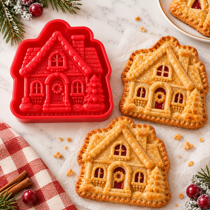 🎄 Christmas Hand Pie Mold Collection – Press, Fill & Bake Festive Treats