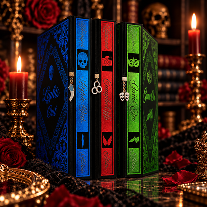 🖤 Into Darkness Trilogy Special Edition – Custom Collector Rebind Set