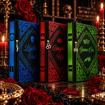 🖤 Into Darkness Trilogy Special Edition – Custom Collector Rebind Set