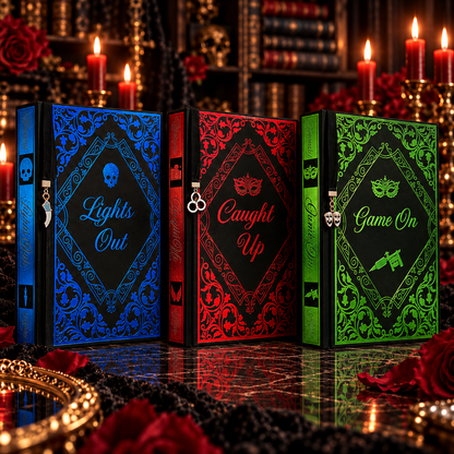🖤 Into Darkness Trilogy Special Edition – Custom Collector Rebind Set