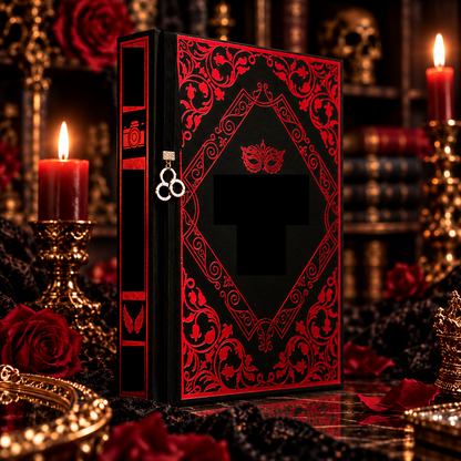 🖤📚 Into Darkness Trilogy – 3-Book Custom Rebind Set
