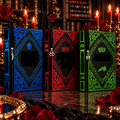 🖤📚 Into Darkness Trilogy – 3-Book Custom Rebind Set