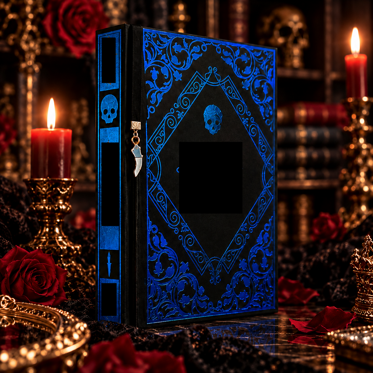 🖤📚 Into Darkness Trilogy – 3-Book Custom Rebind Set