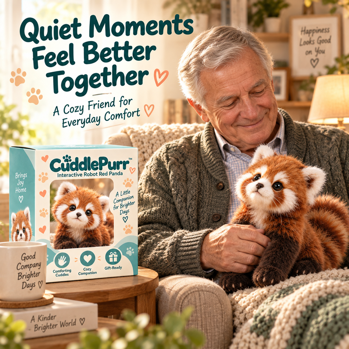 🐾49% OFF❤️Red Panda – Interactive Plush Companion | A Little Friend, A Lot of Love