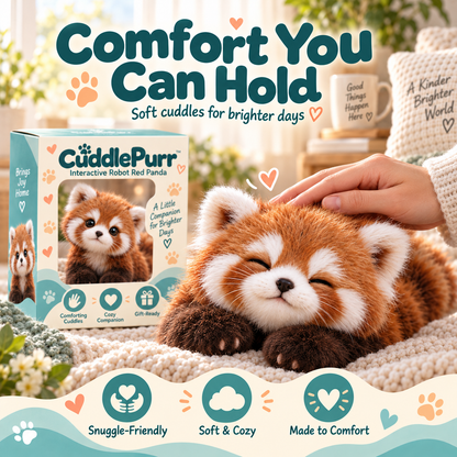 🐾49% OFF❤️Red Panda – Interactive Plush Companion | A Little Friend, A Lot of Love