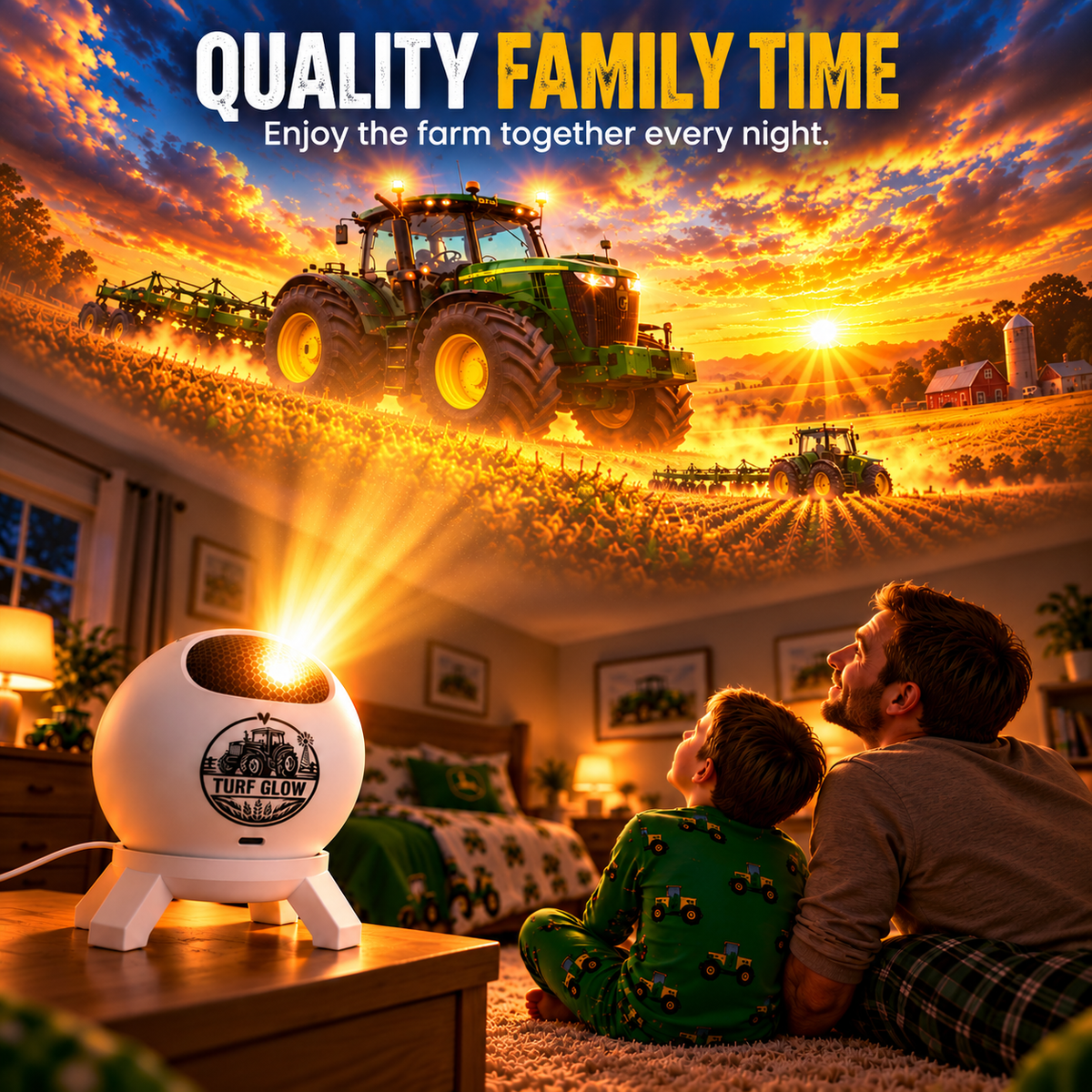 🔥Hot Sale🚜 Tractor Dream Projector ✨ Bring the Farm Adventure Home