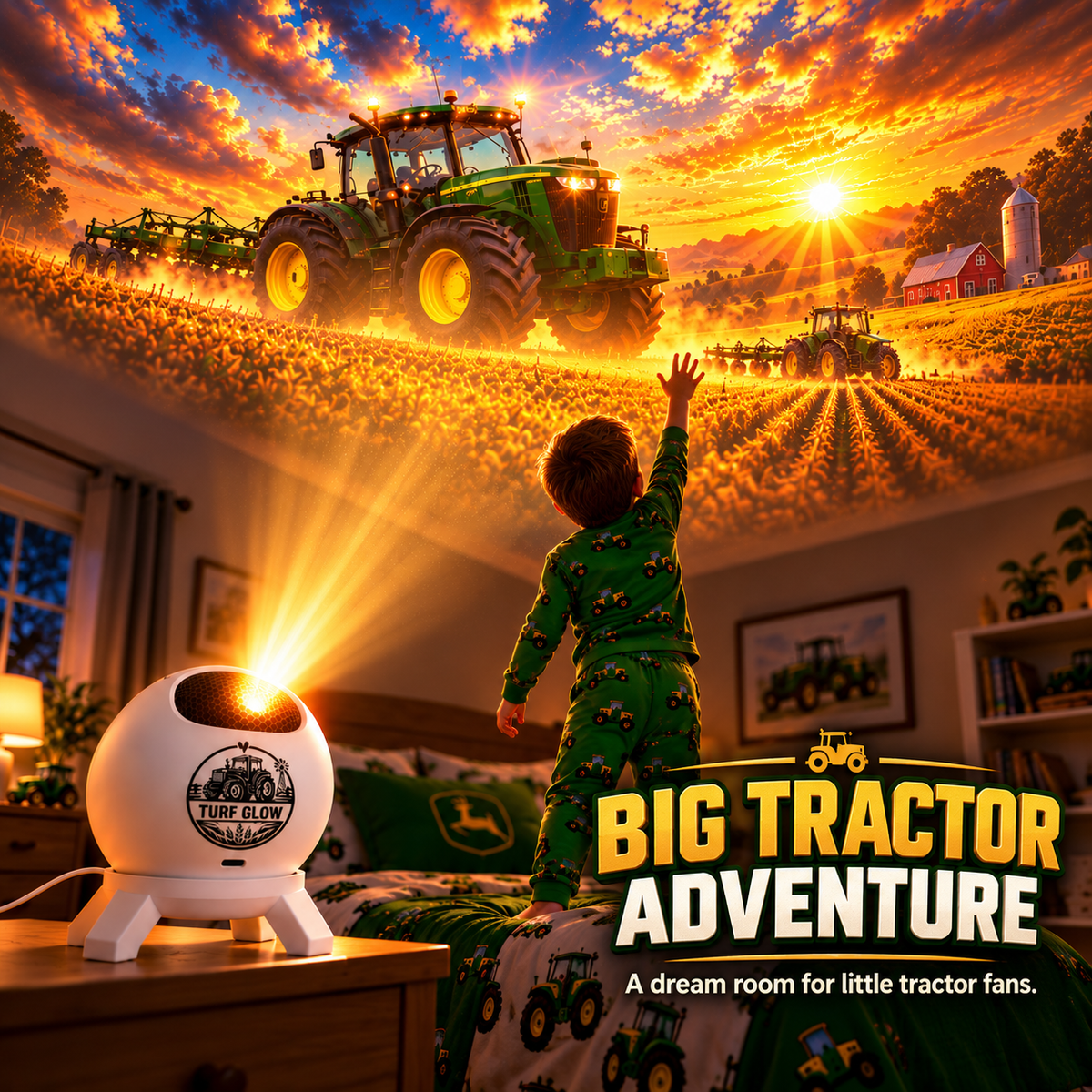 🔥Hot Sale🚜 Tractor Dream Projector ✨ Bring the Farm Adventure Home
