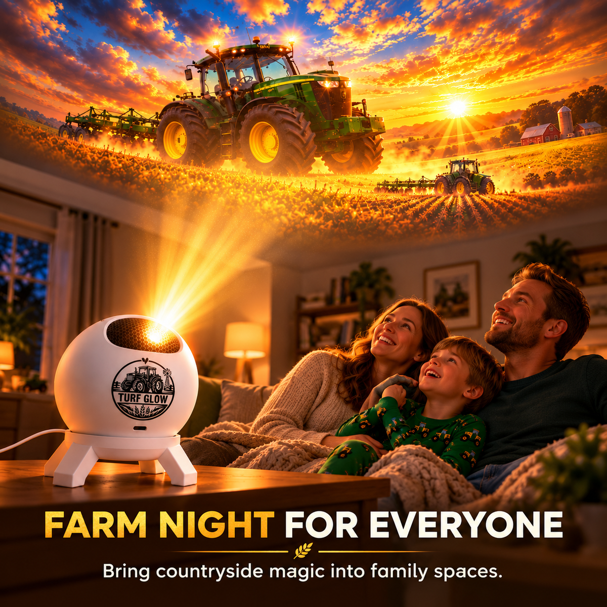 🔥Hot Sale🚜 Tractor Dream Projector ✨ Bring the Farm Adventure Home