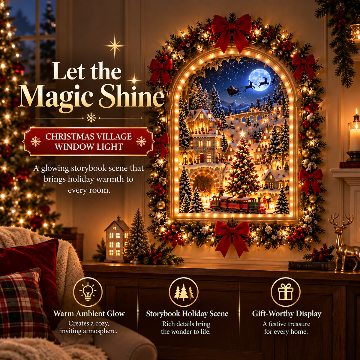 🎄🎅The Christmas Portal – Animated Christmas Village