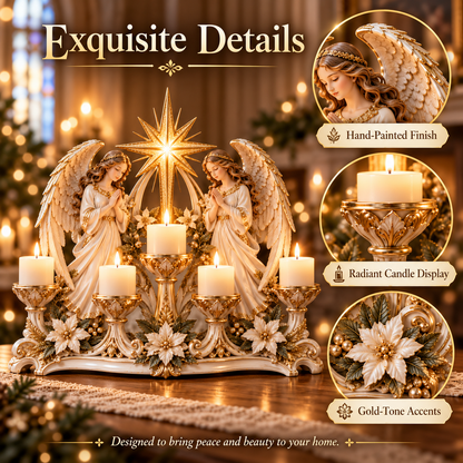 🕯️Lasy Day 49% Off🎁 Light of His Presence — Sacred Christian Candleholder 🤍