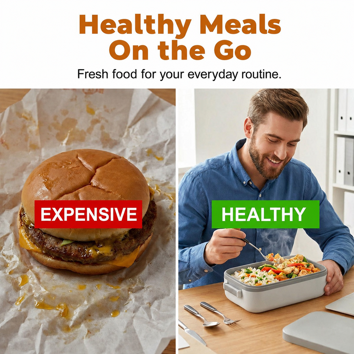 🔥Last Day 49% Off⚡ Portable electric lunch box with self-heating