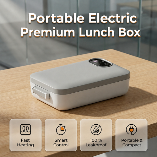 🔥Last Day 49% Off⚡ Portable electric lunch box with self-heating
