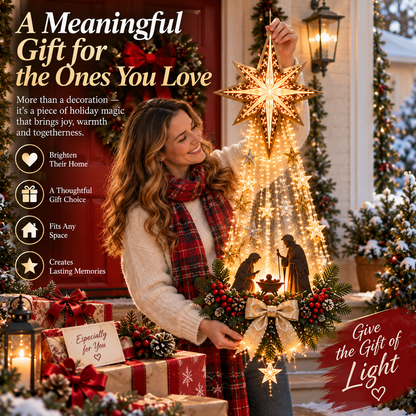 ✨ 49% OFF Nativity Wall Light — Warm Golden Glow for a Meaningful Christmas