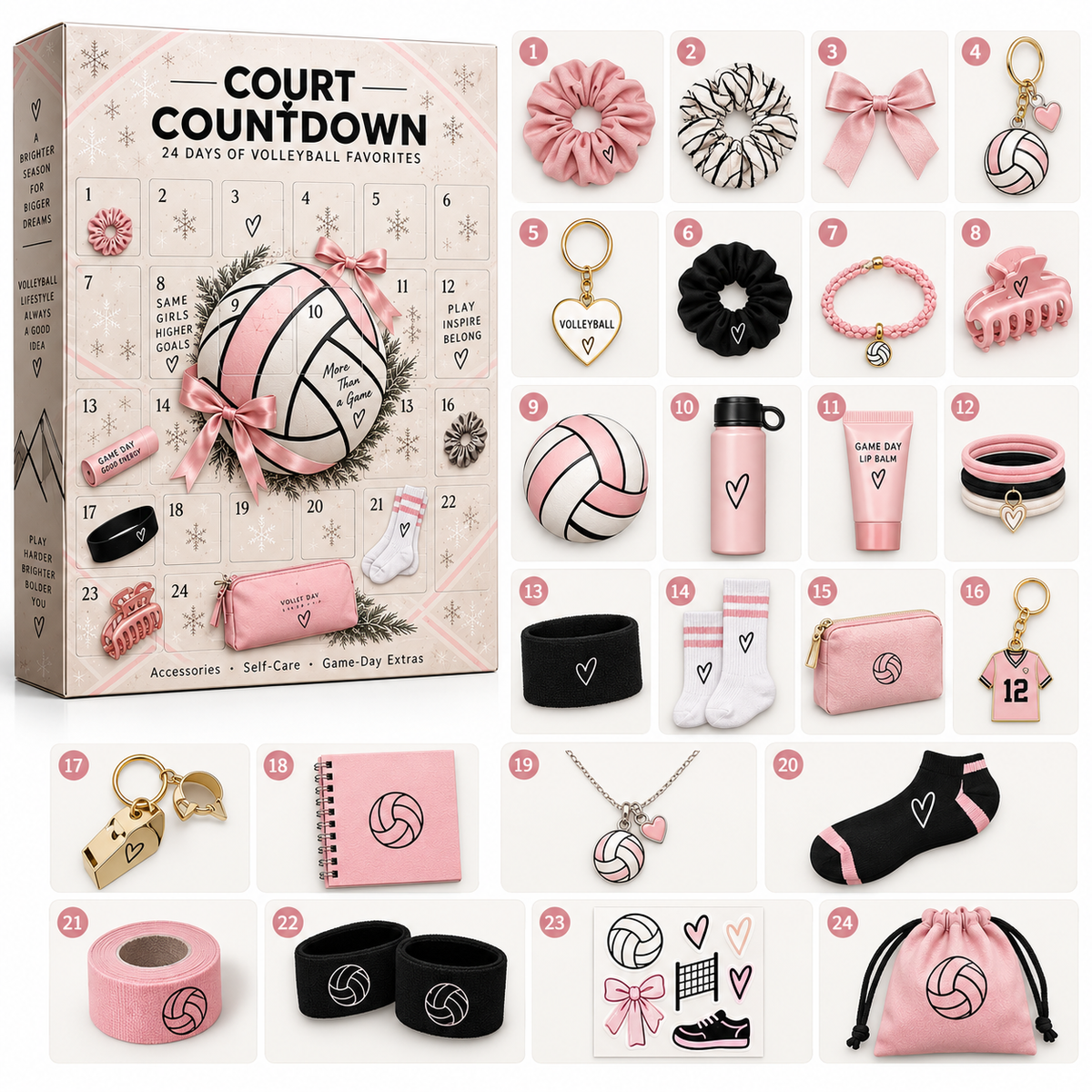 🎁49% OFF 🏐 Volleyball Advent Calendar