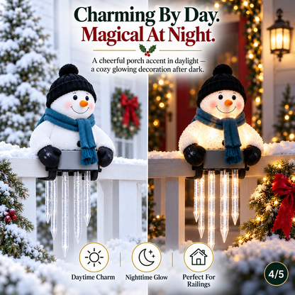 🔥LAST DAY 49% OFF☃️WinterGlow Snowman Icicle Light Decor