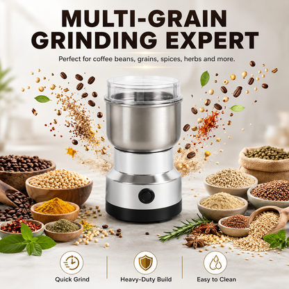 ✨ High-Speed Stainless Steel Grain Grinder✨