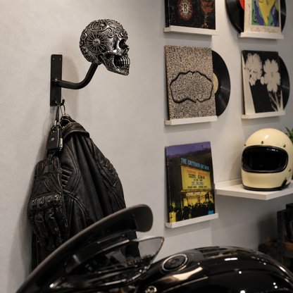 🏍️Skull Motorcycle Helmet Holder