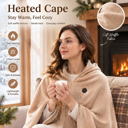 🎉 50% Off Sale 🔥 Heated Wearable Blanket – Stay Warm at Your Desk Without Bulky Layers