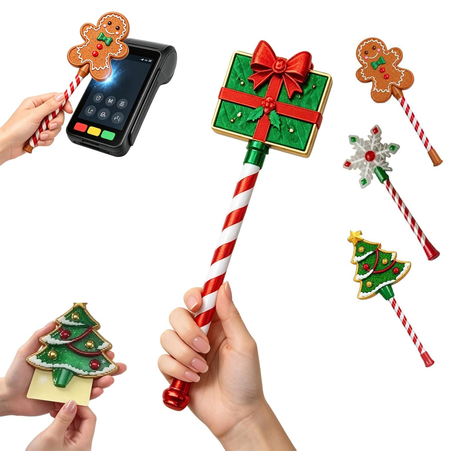 💯✨🎄 Christmas Payment Wand – Turn Every Tap Into Holiday Magic
