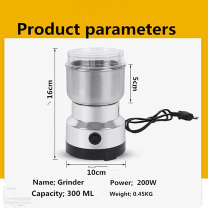 ✨ High-Speed Stainless Steel Grain Grinder✨