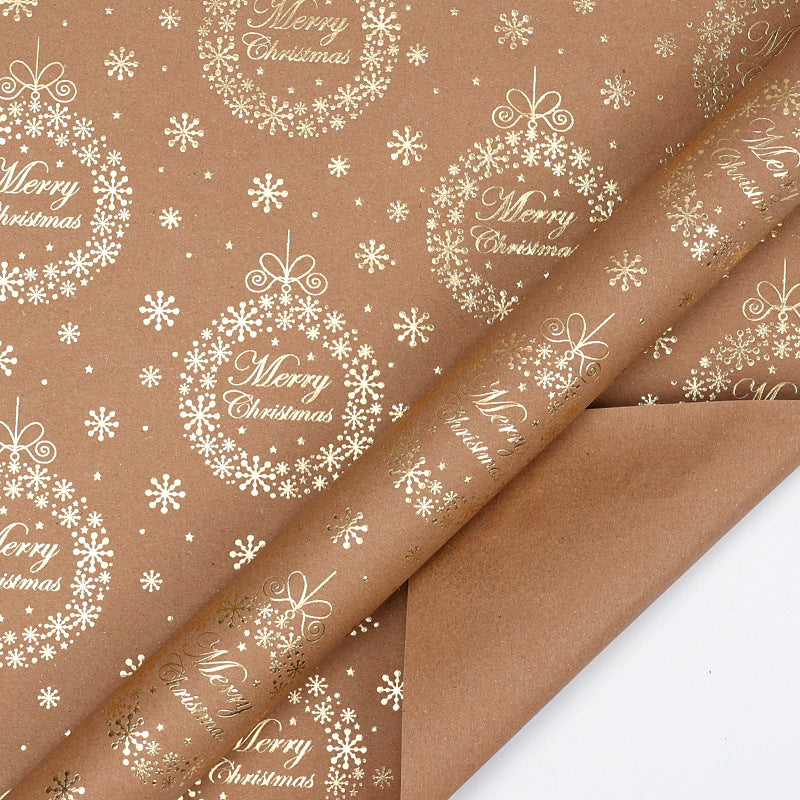 🎄 Vintage Christmas Wrapping Paper Roll – Festive Holiday Gift Wrap
