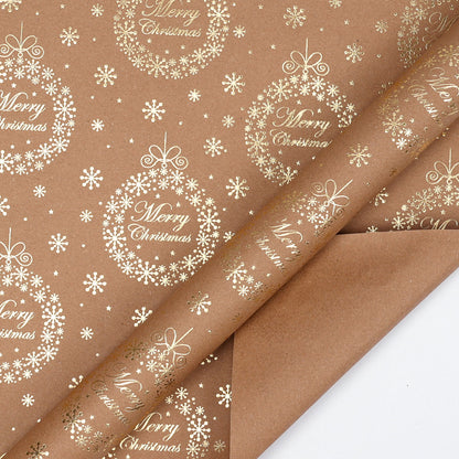 🎄 Vintage Christmas Wrapping Paper Roll – Festive Holiday Gift Wrap