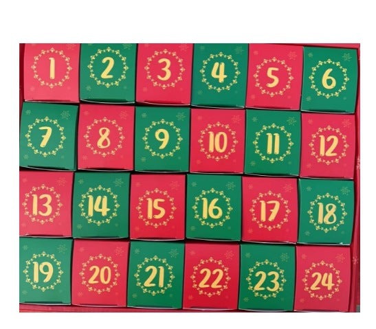 🌸 2026 Flower Bouquet Building Block Advent Calendar – 24 Days of Christmas Creativity
