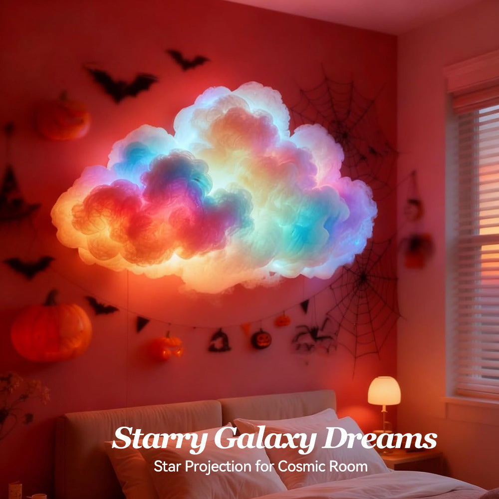 ☁️ DIY Multicolor LED Cloud Lights – Thundercloud Room Decor for a Unique Atmosphere ✨