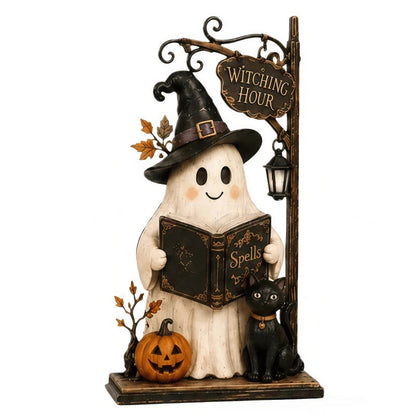 🔥Last Day 49% OFF - 🧙🖤Lighted Halloween Haunted House & Character Figurine Collection