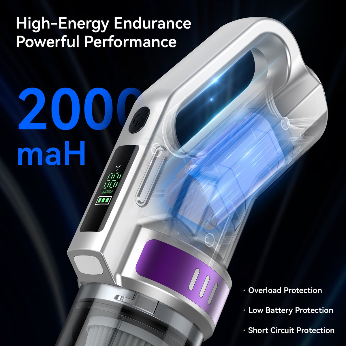 4-in-1 Cordless Smart Brushless Vacuum Cleaner