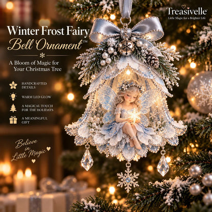 ⏳ Last Day 49% OFF – 🧚 Enchanted Fairy Bell Christmas Ornament™ | 7 Light-Up Floral Designs with Warm LED Glow & Crystal Charms ✨
