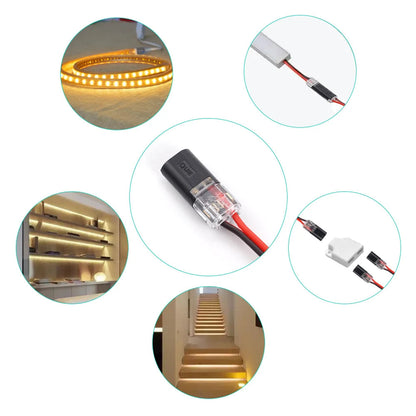 🔌 D2 2-Pin Quick Wire Connectors | No Stripping or Soldering