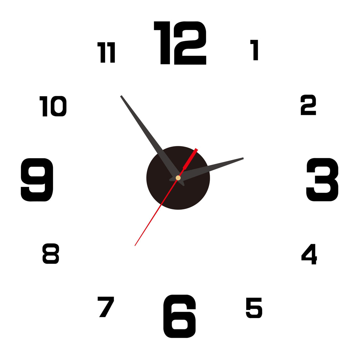 🥳⏰3D DIY Luminous Acrylic Wall Clock Set