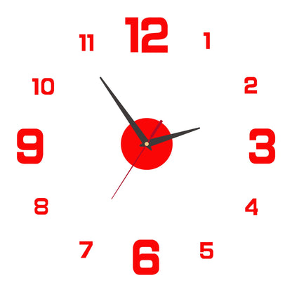 🥳⏰3D DIY Luminous Acrylic Wall Clock Set