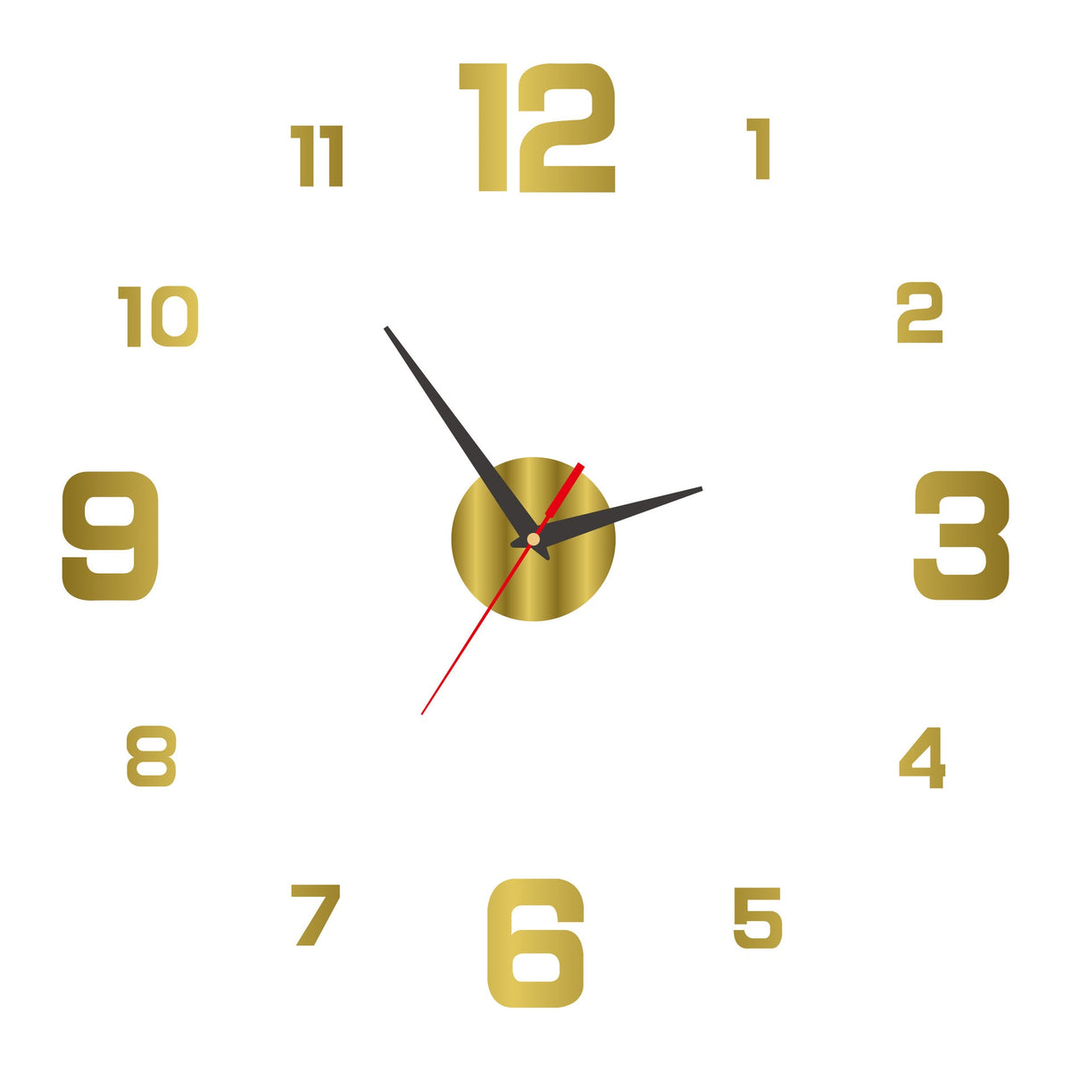 🥳⏰3D DIY Luminous Acrylic Wall Clock Set