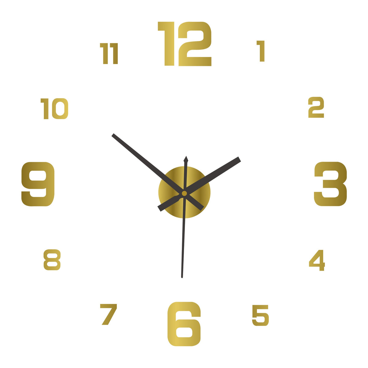 🥳⏰3D DIY Luminous Acrylic Wall Clock Set